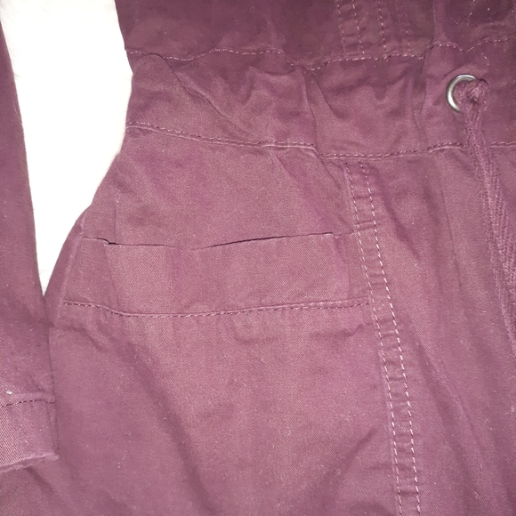 Love Tree Small BURGUNDY Jacket - Picture 7 of 8